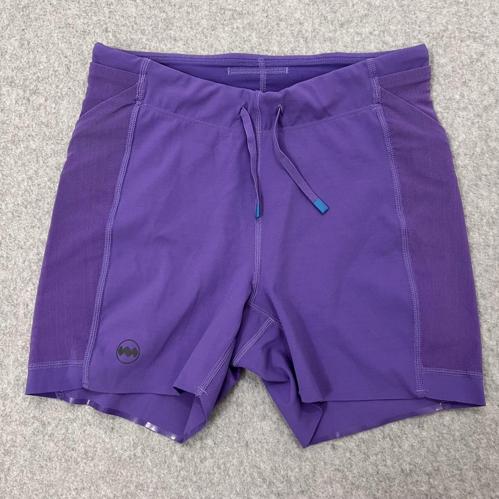 Janji Womens Size XS 3.5" Trail Short Purple Running Athletic Hiking Drawstring